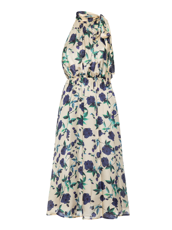 parden' MARTHA silk satin dress Roses Creme / 40