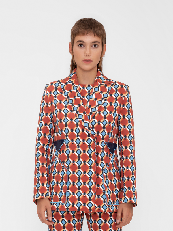 Parden' MEDABER Blazer Pumi Orange / 42