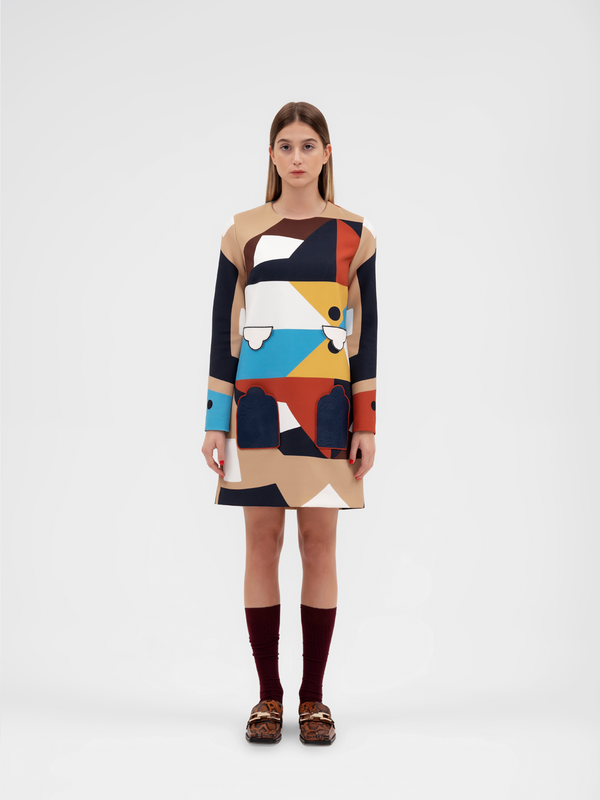 Parden' MESU Dress Melika Camel / 42