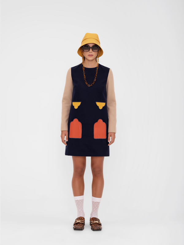 Parden' MESU Dress Navy / 38