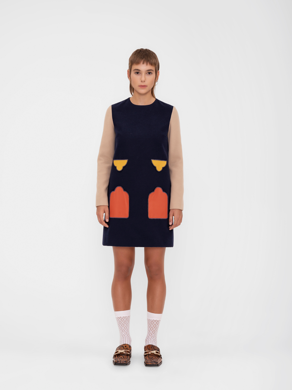 Parden' MESU Dress Navy / 38