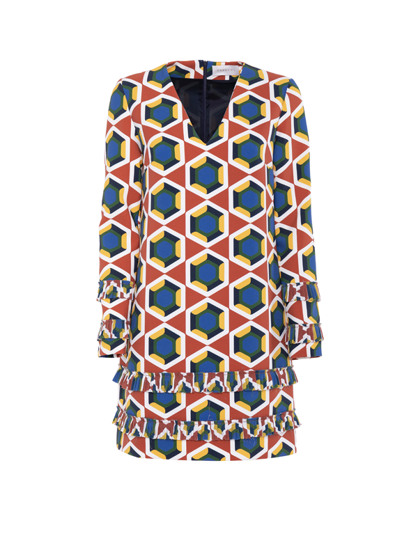 Parden' NEBI Dress Damaris Burgundy / 40