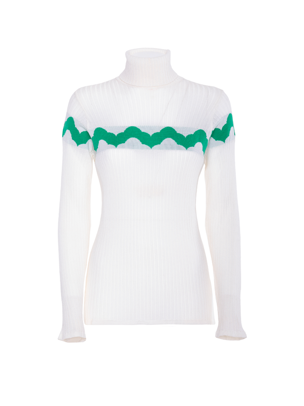 Parden' NIMA Knit Top White / 40