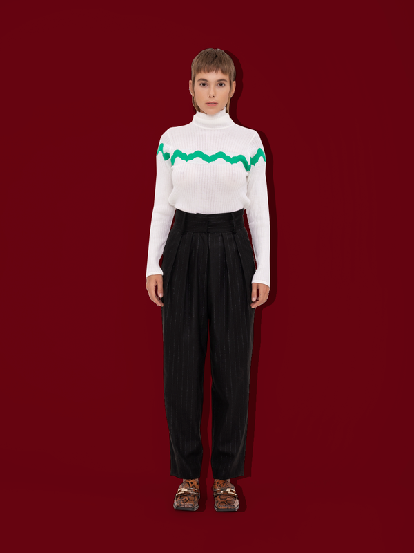 parden' NIMA Knit Top White / 40