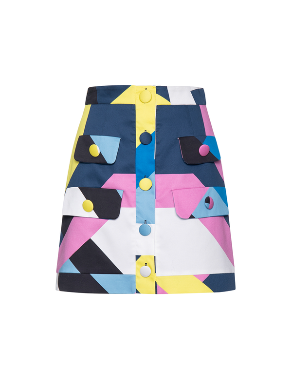 parden' PASCAL cotton skirt Vida Navy / 40