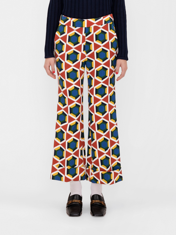 Parden' PAVE Trousers Damaris Burgundy / 40