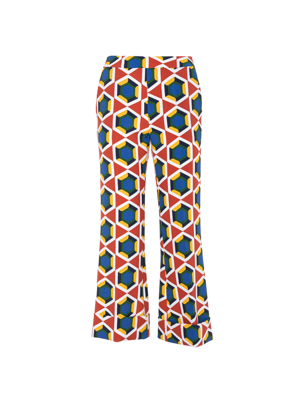 parden' PAVE Trousers Damaris Burgundy / 40