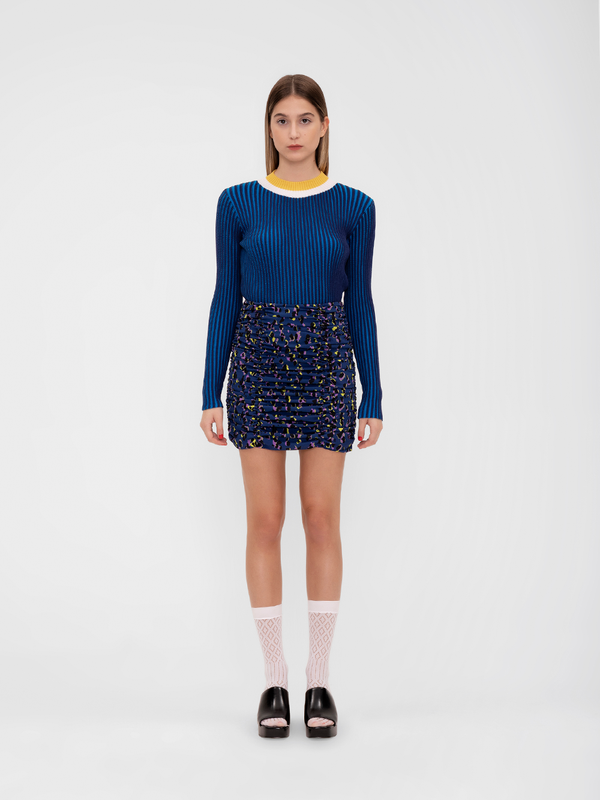 Parden' REGINA Mini Skirt Leo Navy / 40