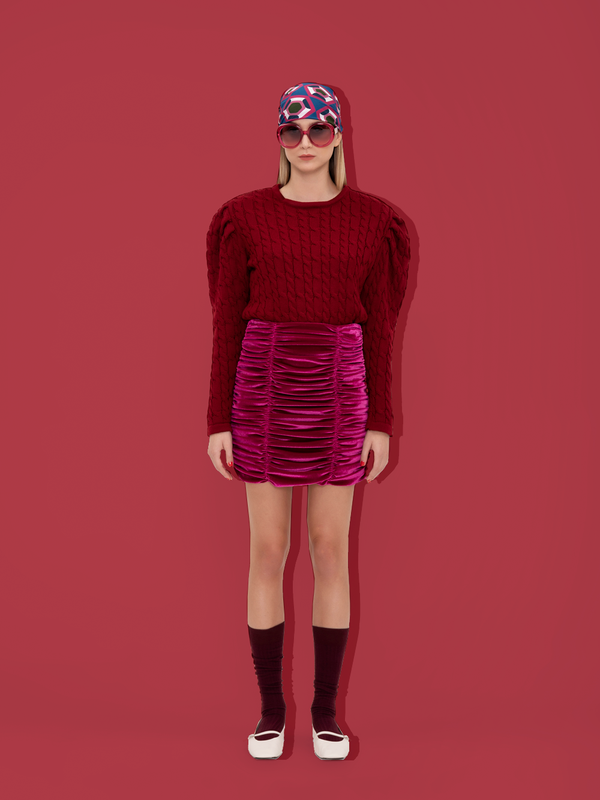 parden' REGINA Mini Skirt Strawberry / 40