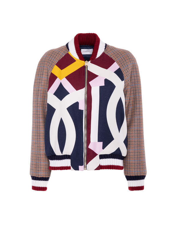 Parden' SAMUEL Bomber Check Brown / 40