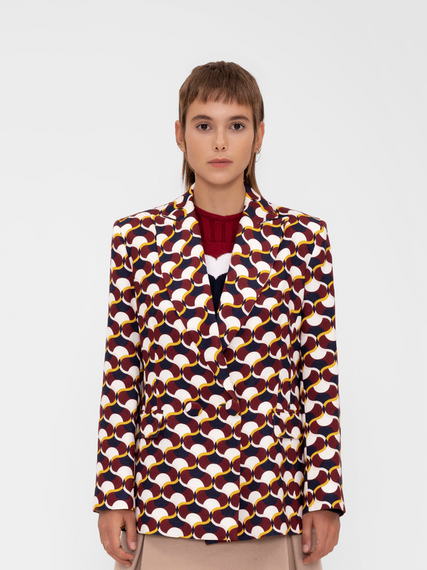 Parden' SANDER Blazer Caledon Burgundy / 44