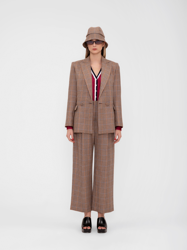 Parden' SANDER Blazer Check Brown / 44