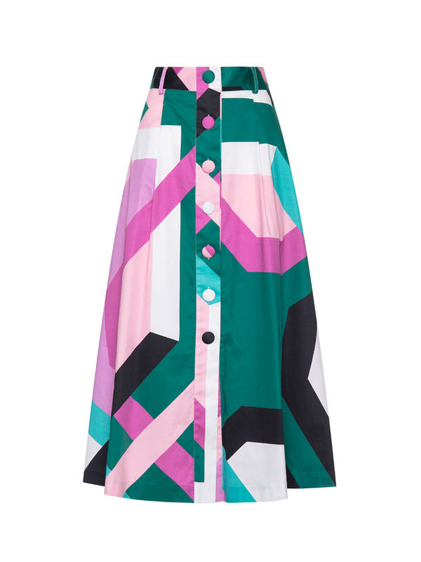 parden' TALULLA maxi skirt Vida Green / 40