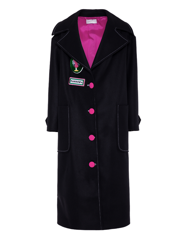 Parden' TARIN Coat Black / 40
