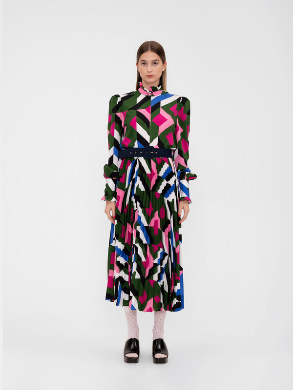 Parden' TELFORD Dress Teodoro Green / 40