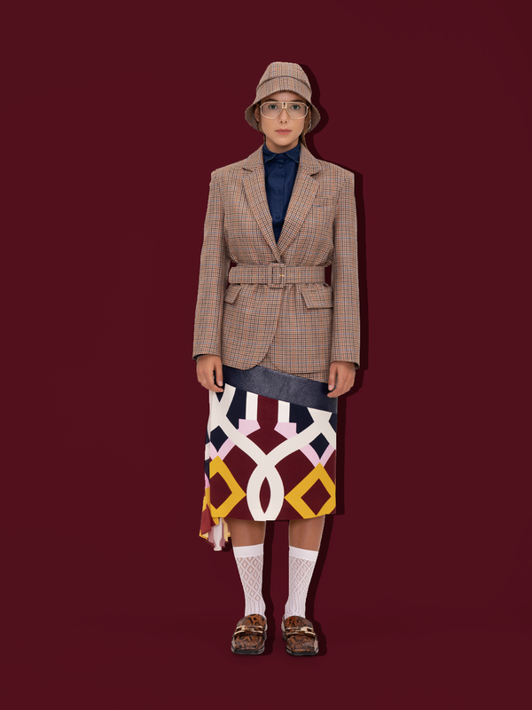 parden' TEXAS Blazer Check Brown / 40