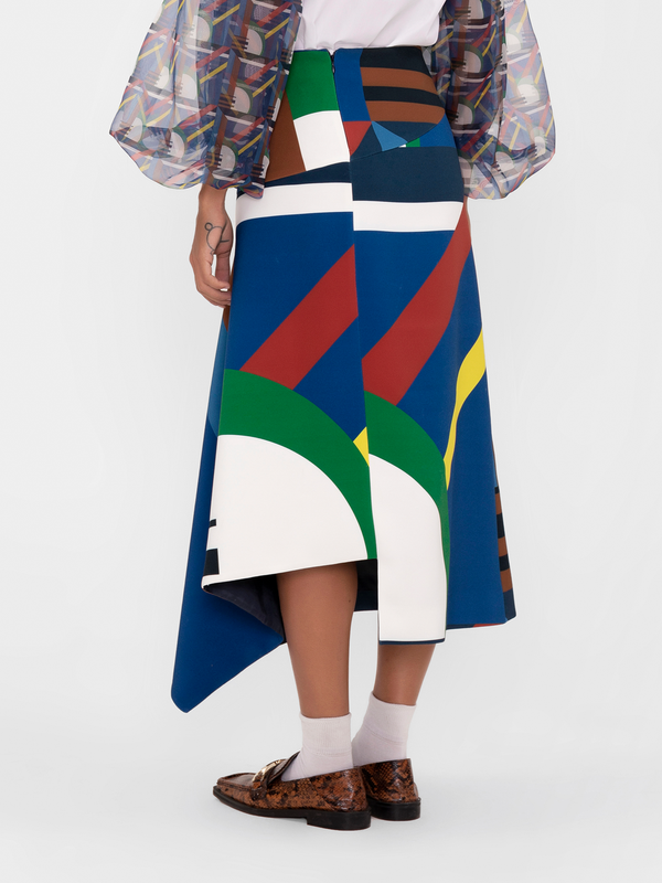 Parden' VAKDA Midi Skirt Farrell Navy / 40