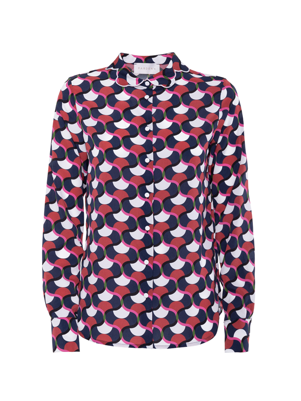 Parden' YAN Shirt Caledon Navy / 40