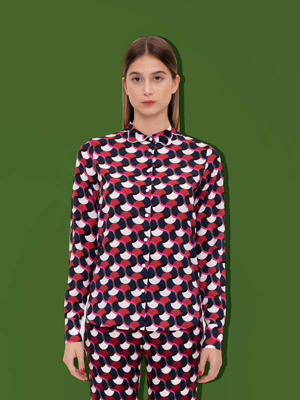 parden' YAN Shirt Caledon Navy / 40