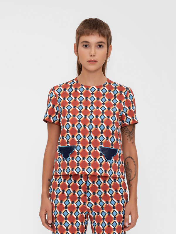 Parden' ZIBA Top Pumi Orange / 40