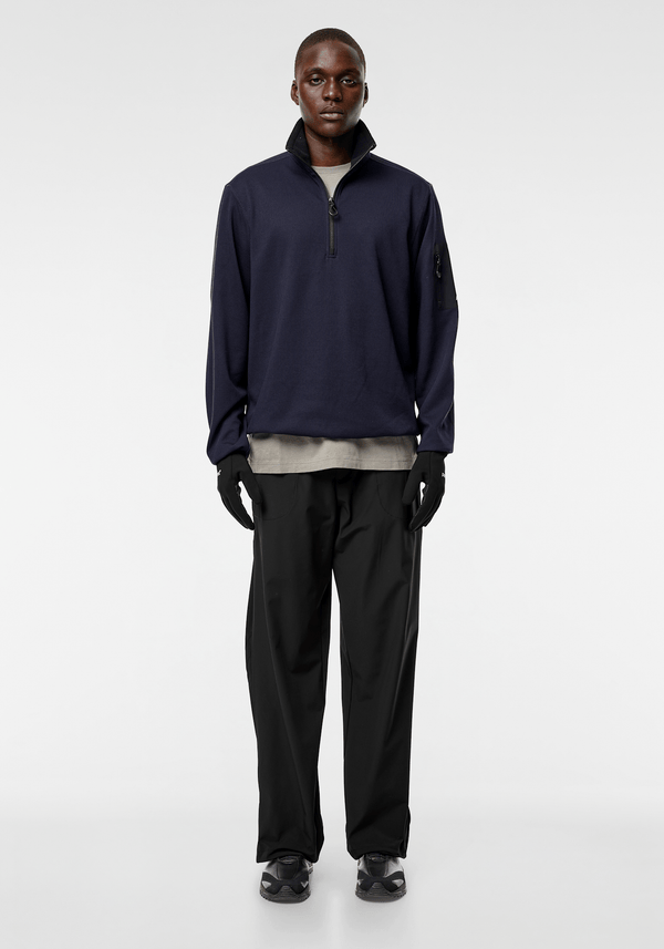 Parel Toba Quarter Zip - Navy Blue