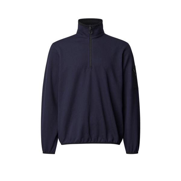 parel Toba Quarter Zip - Navy Blue