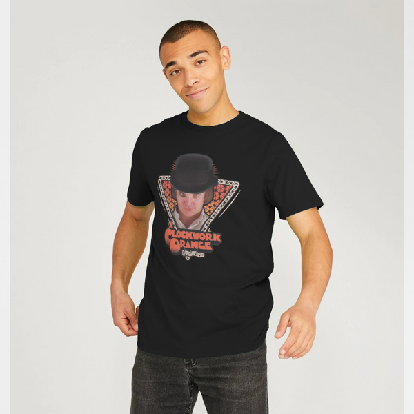 parka london A Clockwork Orange Triangle Black T-Shirt