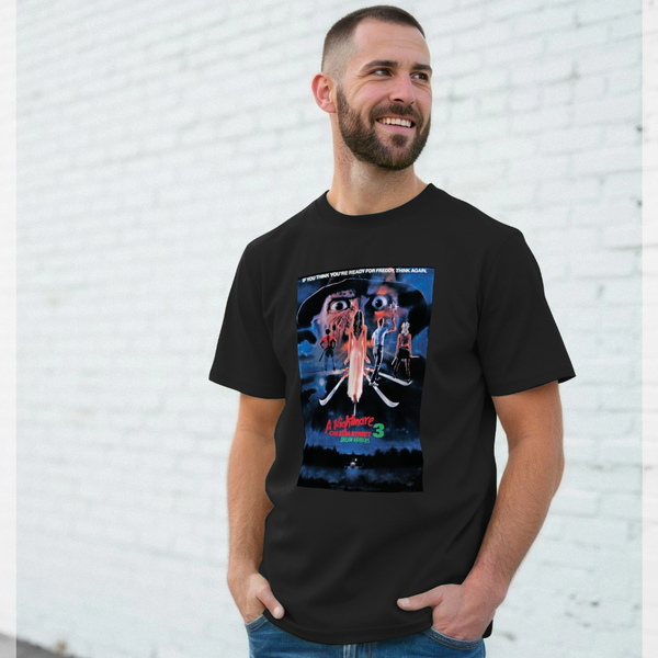 parka london A Nightmare On Elm Street 'Ready for Freddy' Black T-Shirt