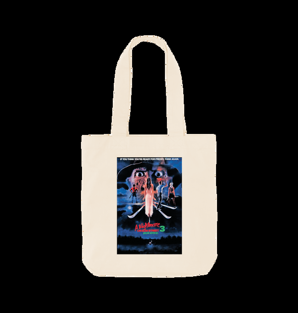 parka london A Nightmare On Elm Street 'Ready for Freddy' Natural Tote Bag
