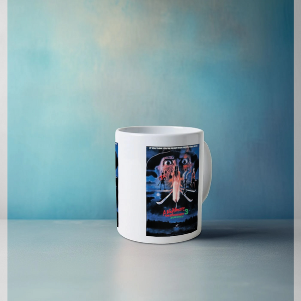 parka london A Nightmare On Elm Street 'Ready for Freddy' White Mug