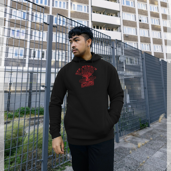 parka london A Nightmare On Elm Street Springwood Slashers Black Hoodie