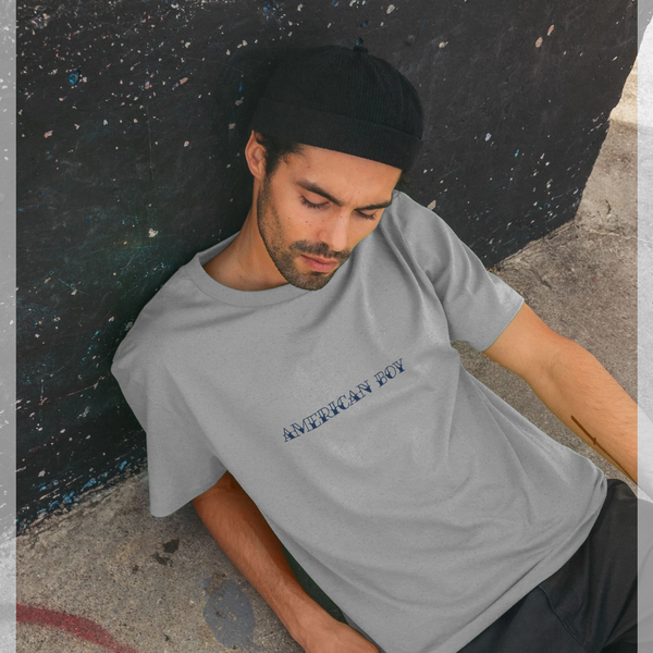 parka london apoh American Boy Graphic Grey T-Shirt