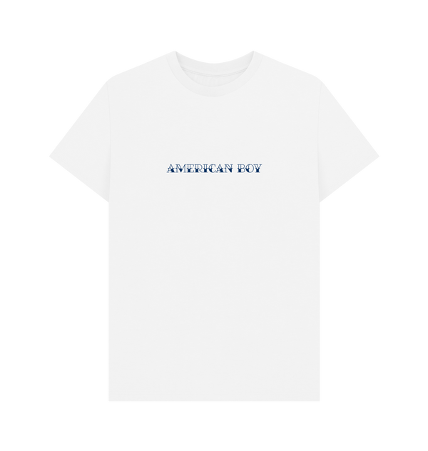 Parka London Apoh American Boy Graphic White T-Shirt