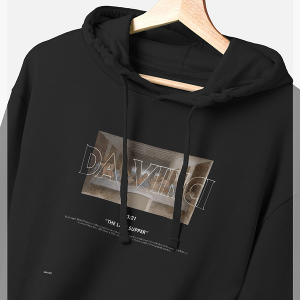 parka london apoh Da Vinci Last Supper Black Hoodie