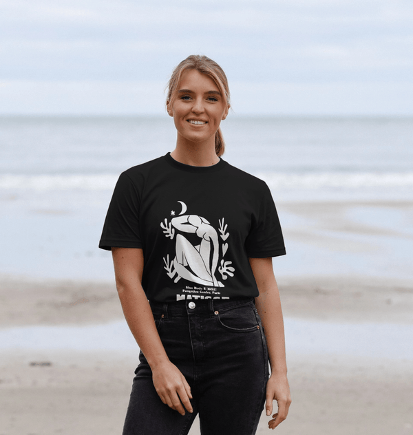 parka london APOH Matisse Blue Nude II Black T-Shirt