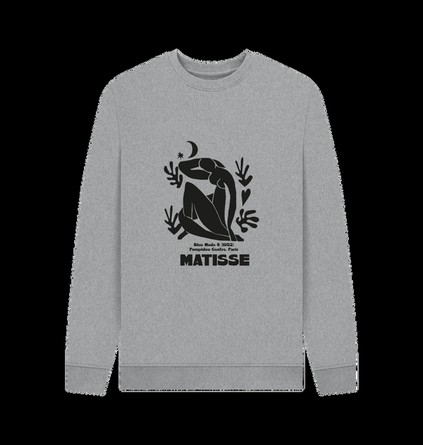 Parka London APOH Matisse Blue Nude II Heather Grey Sweatshirt