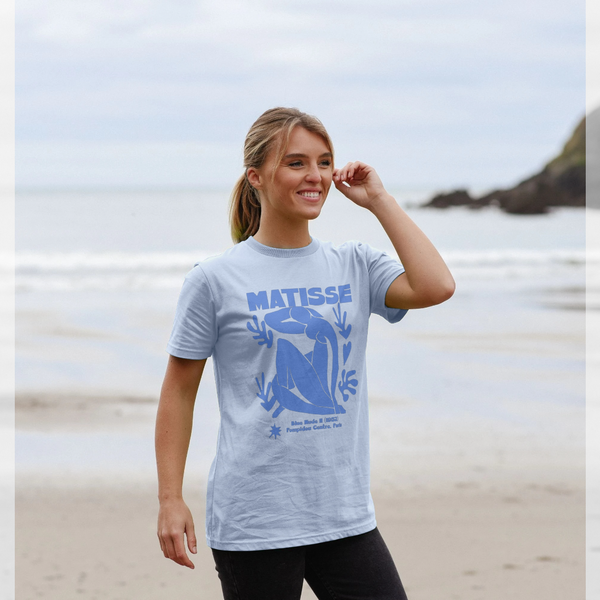 parka london APOH Matisse Blue Nude Light Blue T-Shirt