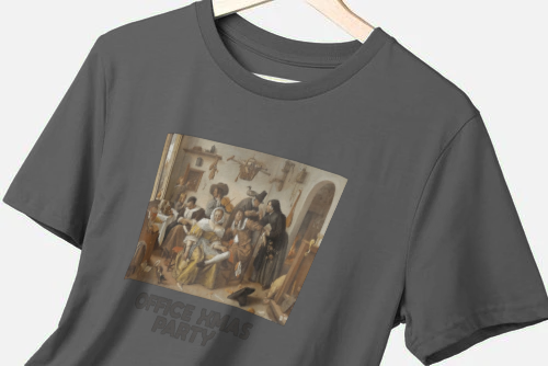 parka london APOH Office Christmas Party Charcoal T-Shirt