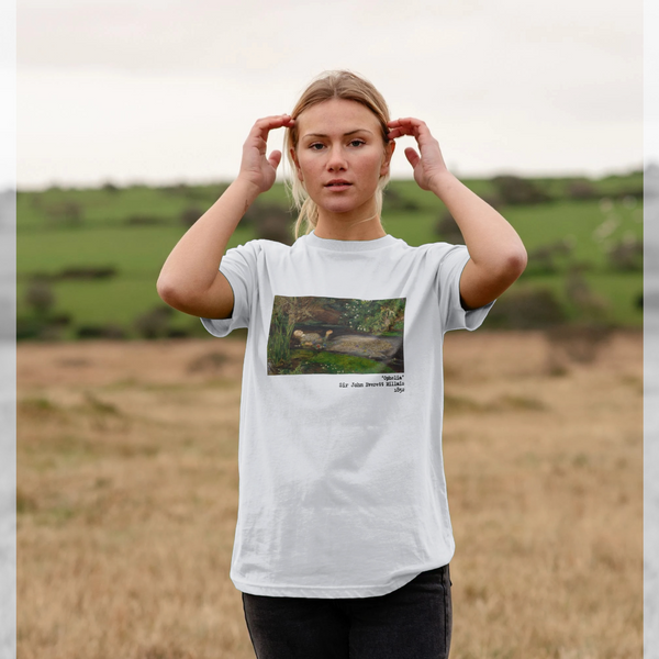 parka london apoh Ophelia 1852 Graphic White T-Shirt