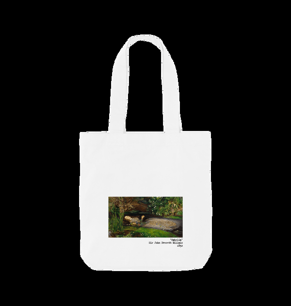 Parka London Apoh Ophelia 1852 Graphic White Tote Bag