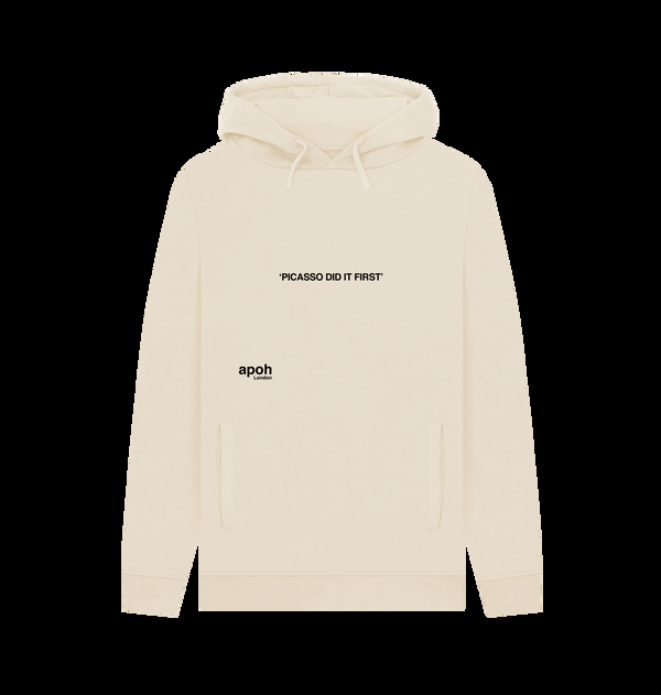 Parka London Apoh Picasso Did It First Slogan Cream Hoodie