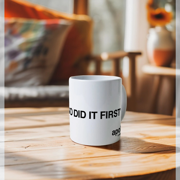 parka london APOH Picasso Did It First Slogan White Mug