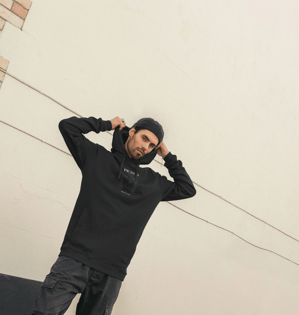 parka london APOH Picasso Head Of A Girl Black Hoodie