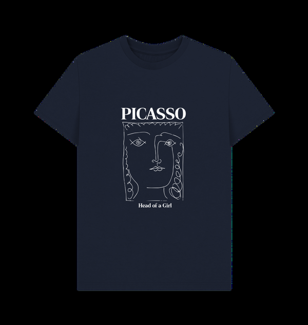 Parka London APOH Picasso Head Of A Girl Navy T-Shirt