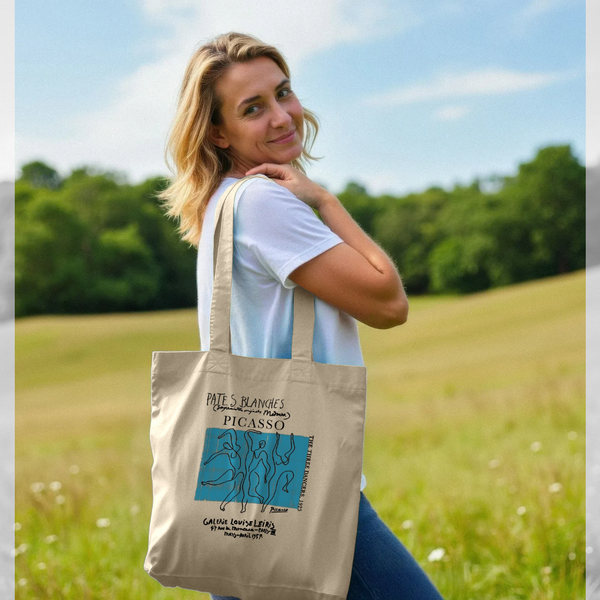 parka london apoh Picasso 'The Three Dancers' Natural Tote Bag