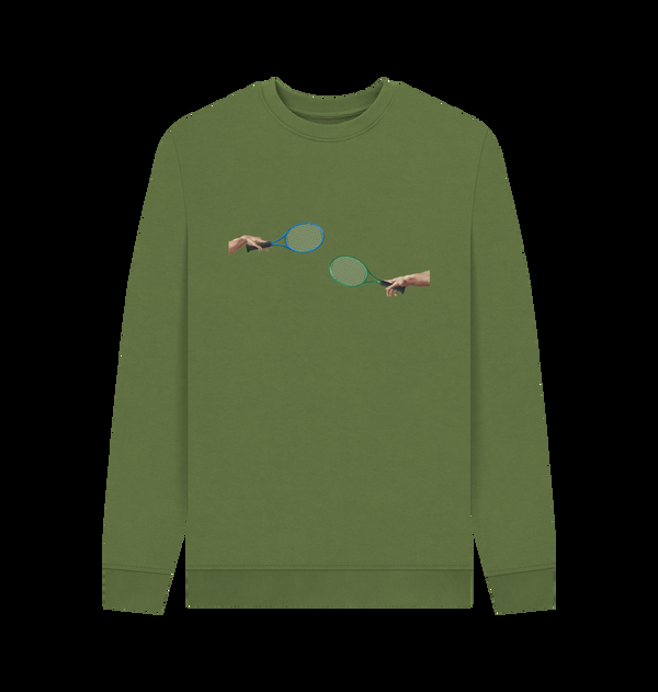 Parka London Apoh The Creation Of Tennis Khaki Green Sweatshirt