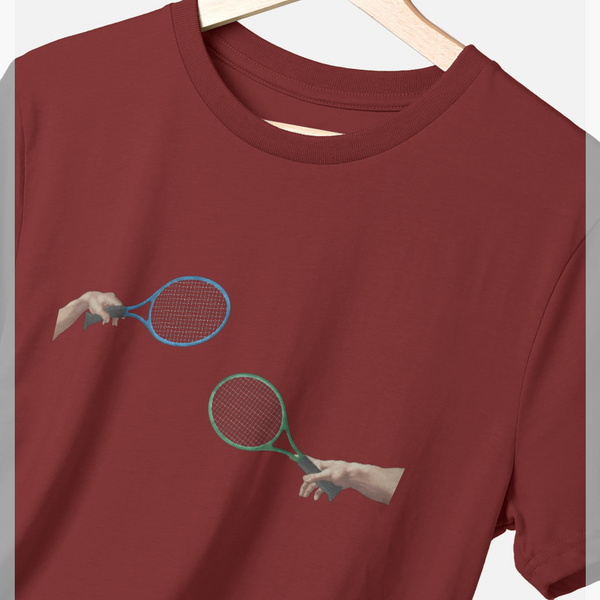 parka london apoh The Creation Of Tennis Red T-Shirt