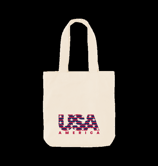Parka London Apoh USA Stars & Stripes Graphic Tote Bag