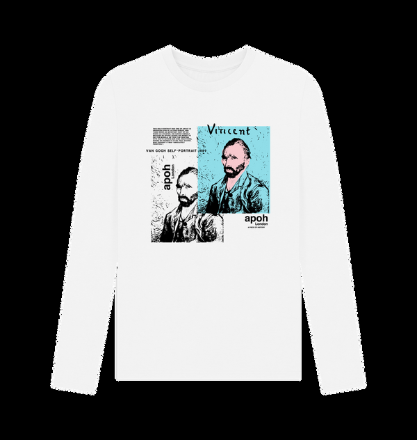 Parka London Apoh Van Gogh Self Portrait White Long Sleeve T-Shirt
