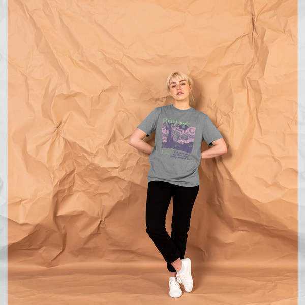 parka london APOH Van Gogh Starry Night Heather Grey T-Shirt